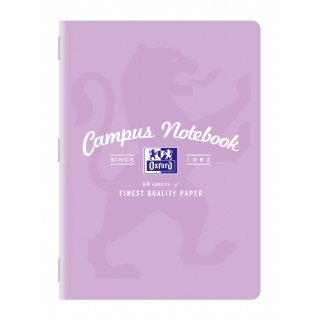 ZESZYT OXFORD CAMP A5 60K.KRATKA PASTEL 5szt., Podkategoria, Kategoria