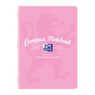 ZESZYT OXFORD CAMP A5 60K.KRATKA PASTEL 5szt., Podkategoria, Kategoria