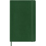 MOLESKINE L Notebook (13x21cm), ruled, soft cover, myrtle green, 192 pages, green