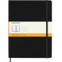 Notes MOLESKINE Classic XL (19x25cm) w linie, twarda oprawa, 192 strony, czarny, Notatniki, Zeszyty i bloki