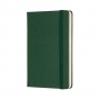 Notes MOLESKINE Classic P (9x14 cm) w linie, twarda oprawa, myrtle green, 192 strony, zielony, Notatniki, Zeszyty i bloki