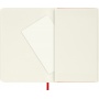 Notes MOLESKINE Classic P (9x14cm) w kropki, miękka oprawa, 192 strony, czerwony, Notatniki, Zeszyty i bloki