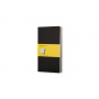 MOLESKINE Set of 3 Cahier Notebooks P (9x14cm), squared, 64 pages, black