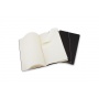 Zestaw 3 Zeszytów MOLESKINE Cahier Journals P (9x14cm) w kratkę, 64 strony, czarny, Notatniki, Zeszyty i bloki
