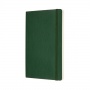 Notes MOLESKINE L (13x21cm) w kropki, miękka oprawa, myrtle green, 192 strony, zielony, Notatniki, Zeszyty i bloki