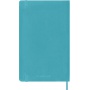 Notes MOLESKINE L (13x21 cm) w linie, miękka oprawa, reef blue, 192 strony, niebieski, Notatniki, Zeszyty i bloki