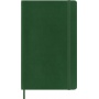 MOLESKINE L Notebook (13x21cm), squared, soft cover, myrtle green, 192 pages, green