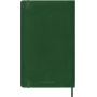 Notes MOLESKINE L (13x21cm) w kratkę, miękka oprawa, myrtle green, 192 strony, zielony, Notatniki, Zeszyty i bloki