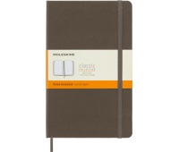 MOLESKINE Classic L Notebook (13x21cm), ruled, hard cover, earth brown, 240 pages, brown