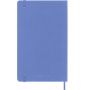 MOLESKINE Classic L Notebook (13x21cm), ruled, hard cover, hydrangea blue, 240 pages, blue