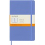 Notes MOLESKINE Classic L (13x21 cm) w linie, twarda oprawa, hydrangea blue, 240 stron, niebieski, Notatniki, Zeszyty i bloki