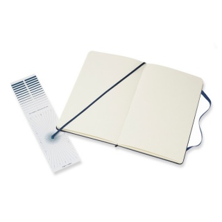 Szkicownik MOLESKINE L (13x21cm), szafirowy, twarda oprawa, 104 strony, niebieski, Notatniki, Zeszyty i bloki