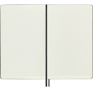 Notes MOLESKINE Classic L (13x21cm) w linie, twarda oprawa, 400 stron, czarny, Notatniki, Zeszyty i bloki