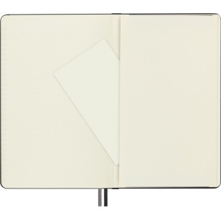 Notes MOLESKINE Classic L (13x21cm) w linie, twarda oprawa, 400 stron, czarny, Notatniki, Zeszyty i bloki