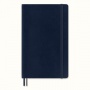 Notes MOLESKINE Classic L (13x21 cm) w linie, miękka oprawa, sapphire blue, 400 stron, niebieski, Notatniki, Zeszyty i bloki