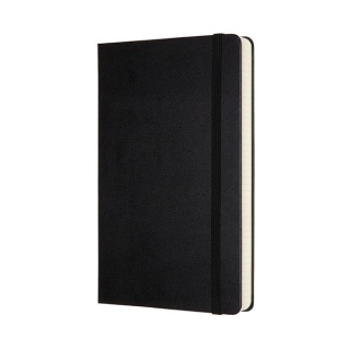 Notes MOLESKINE Classic L (13x21cm) w kratkę, twarda oprawa, 400 stron, czarny, Notatniki, Zeszyty i bloki