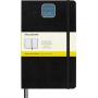 MOLESKINE Classic L Notebook (13x21cm), squared, hard cover, 400 pages, black