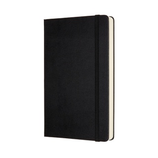 Notes MOLESKINE Classic L (13x21cm) w kropki, twarda oprawa, 400 stron, czarny, Notatniki, Zeszyty i bloki