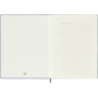 Notes MOLESKINE Classic XL (19x25 cm) w linie, twarda oprawa, hydrangea blue, 192 strony, niebieski, Notatniki, Zeszyty i bloki