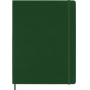 MOLESKINE Classic XL Notebook (19x25cm), plain, hard cover, myrtle green, 192 pages, green