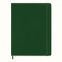 MOLESKINE Classic XL Notebook (19x25cm), plain, hard cover, myrtle green, 192 pages, green