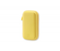 MOLESKINE S case closed with a hay zipper, yellow