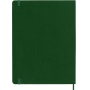 Notes MOLESKINE XL (19x25cm) w kropki, miękka oprawa, myrtle green, 192 strony, zielony, Notatniki, Zeszyty i bloki