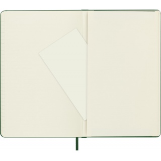 Notes MOLESKINE Classic L (13x21cm) w linie, twarda oprawa, myrtle green, 240 stron, zielony, Notatniki, Zeszyty i bloki