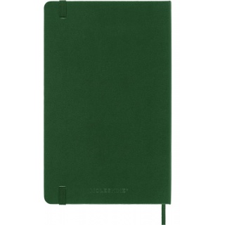 Notes MOLESKINE Classic L (13x21cm) w linie, twarda oprawa, myrtle green, 240 stron, zielony, Notatniki, Zeszyty i bloki