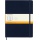 Notes MOLESKINE Classic XL (19x25cm) w linie, twarda oprawa, sapphire blue, 192 strony, niebieski