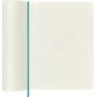 MOLESKINE Classic XL Notebook (19x25cm), ruled, soft cover, reef blue, 192 pages, blue