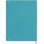 Notes MOLESKINE XL (19x25 cm) w linie, miękka oprawa, reef blue, 192 strony, niebieski, Notatniki, Zeszyty i bloki