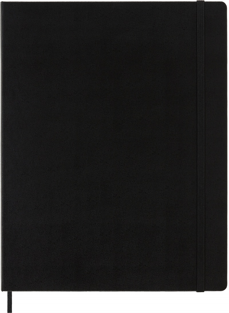 Notes MOLESKINE Classic, XXL, 21,6x27,9cm, w linie, twarda oprawa, czarny, 192 strony, Notatniki, Zeszyty i bloki