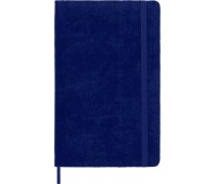 MOLESKINE limited edition notebook Velvet L (13x21 cm) ruled, BOX, purple
