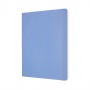 MOLESKINE Classic XL Notebook (19x25cm), ruled, soft cover, hydrangea blue, 192 pages, blue