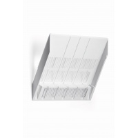 FLEXIBOXX A4 moduł do rozbudowy, poziomy, kolor biały, Prezentery i sortery, Prezentacja