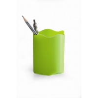 TREND pojemnik na długopisy, zielony, Przyborniki na biurko, Drobne akcesoria biurowe