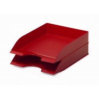 BASIC tacka na dokumenty A4, czerwona, Pojemniki na dokumenty i czasopisma, Archiwizacja dokumentów