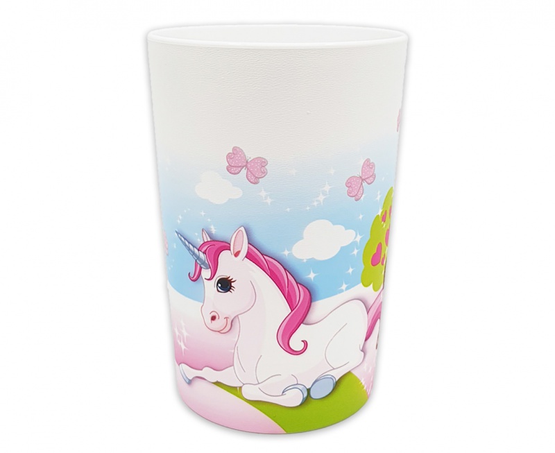 KUBECZKI PLASTIKOWE "UNICORN" 230ml.2szt., Podkategoria, Kategoria