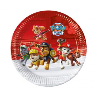 TALERZYKI PAPIEROWE PAW PATROL 23CM.8szt., Podkategoria, Kategoria