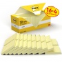 Self-adhesive pad, sticky notes, POST-IT® (654CY-VP20), 76x76mm, (20+4)x100 sheets, yellow, 4 pads for FREE, Self-adhesive pads, Paper and labels