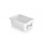 Pojemnik do przechowywania MOXOM, White Line Box, 12,5l, biały
