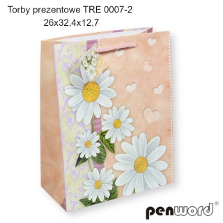 TORBA PREZENTOWA TRE 0007-2 26X32X12CM, Podkategoria, Kategoria