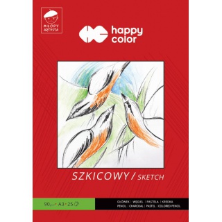 BLOK SZKICOWY MŁODY ARTYSTA A3 25K.90GR.H-COL, Podkategoria, Kategoria