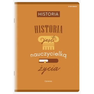 ZESZYT TOP HISTORIA A5 60K.KRATKA /10/, Podkategoria, Kategoria
