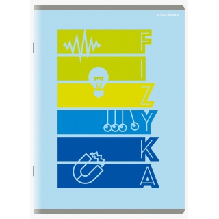 ZESZYT TOP FIZYKA A5 60K.KRATKA /10/, Podkategoria, Kategoria