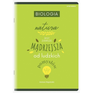 ZESZYT TOP BIOLOGIA A5 60K.KRATKA /10/, Podkategoria, Kategoria