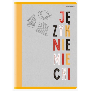 ZESZYT TOP J.NIEMIECKI A5 60K.KRATKA /10/, Podkategoria, Kategoria
