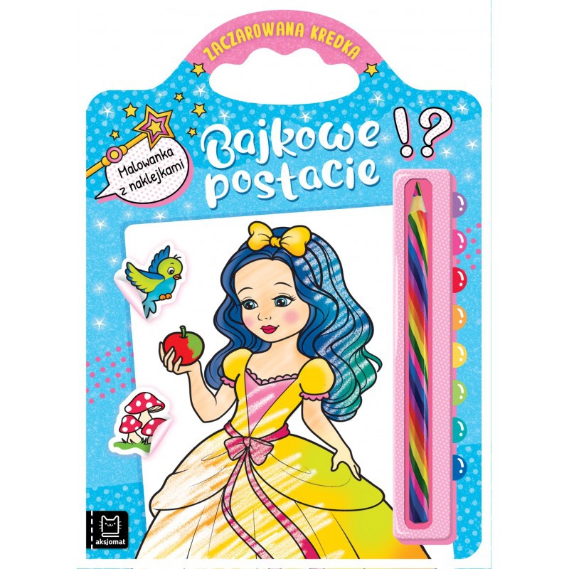 Bajkowe postacie.Malowanka z naklejkami, Podkategoria, Kategoria