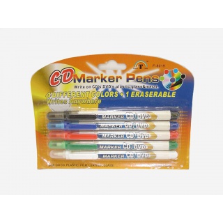MARKER DO PŁYT CD/DVD 4KOL.+WYMAZYWACZ, Podkategoria, Kategoria